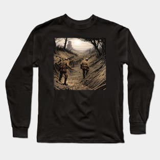 The Front Long Sleeve T-Shirt